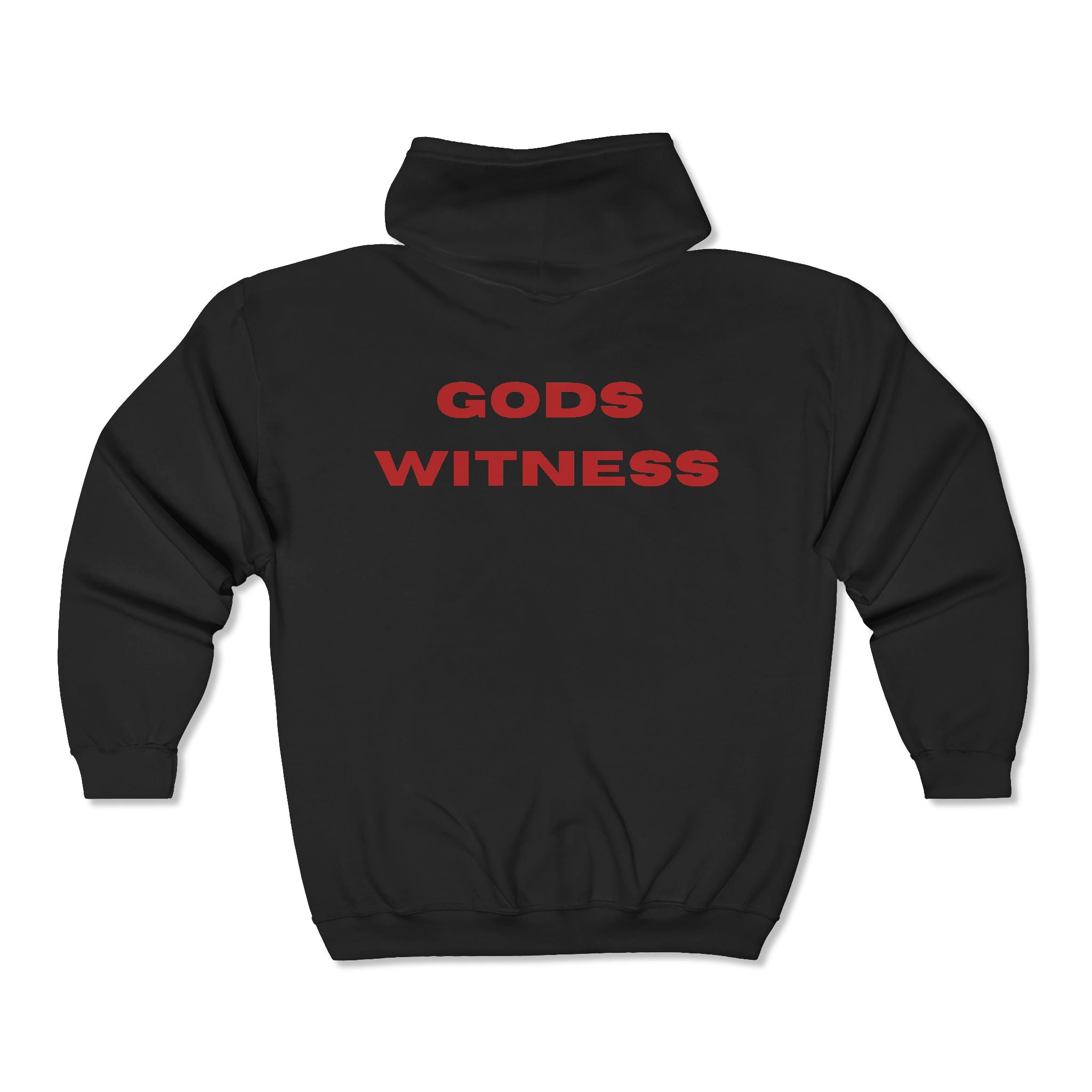 Gods Witness Unisex Zip Hoodie