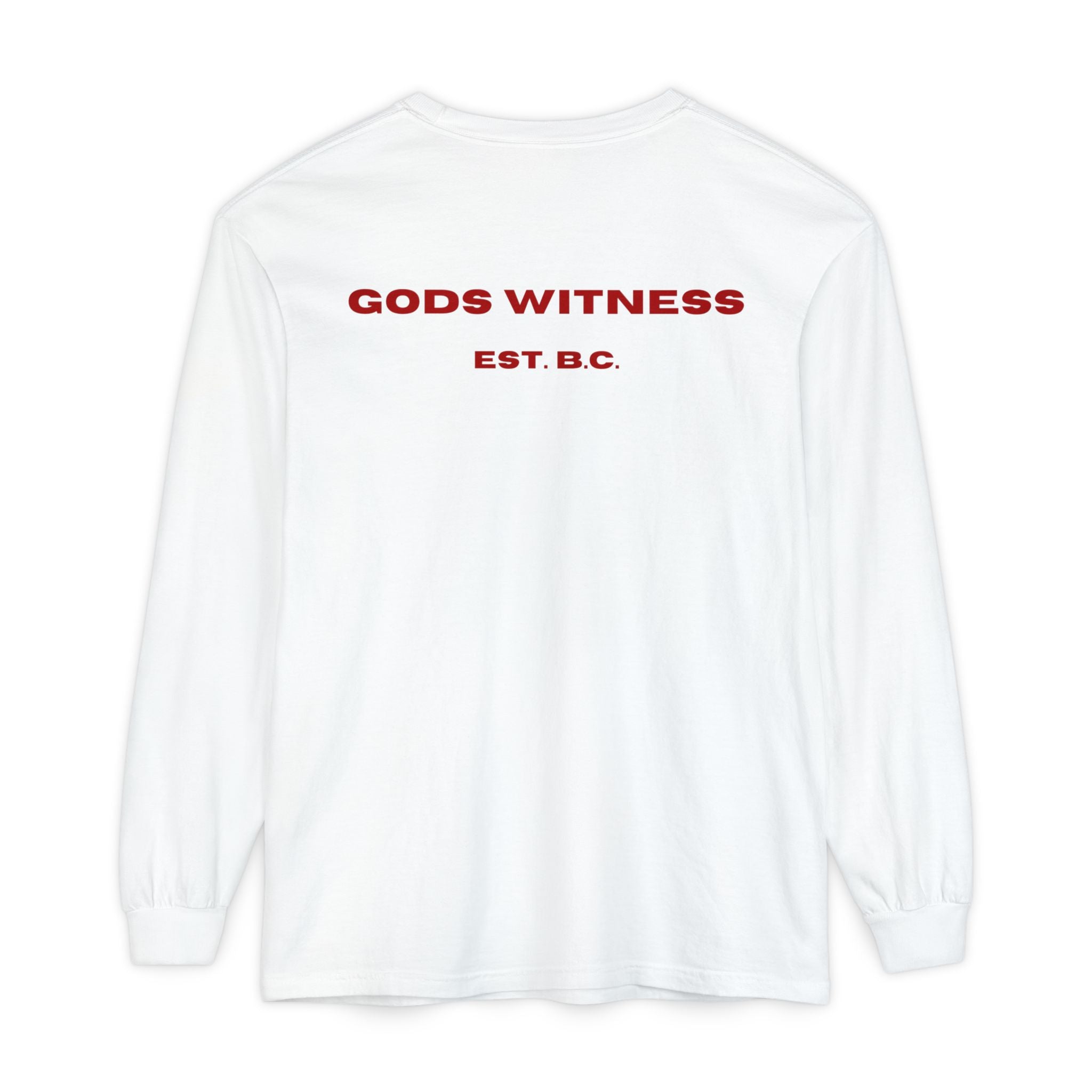 God's Witness Unisex Long Sleeve Tee