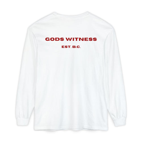 God's Witness Unisex Long Sleeve Tee