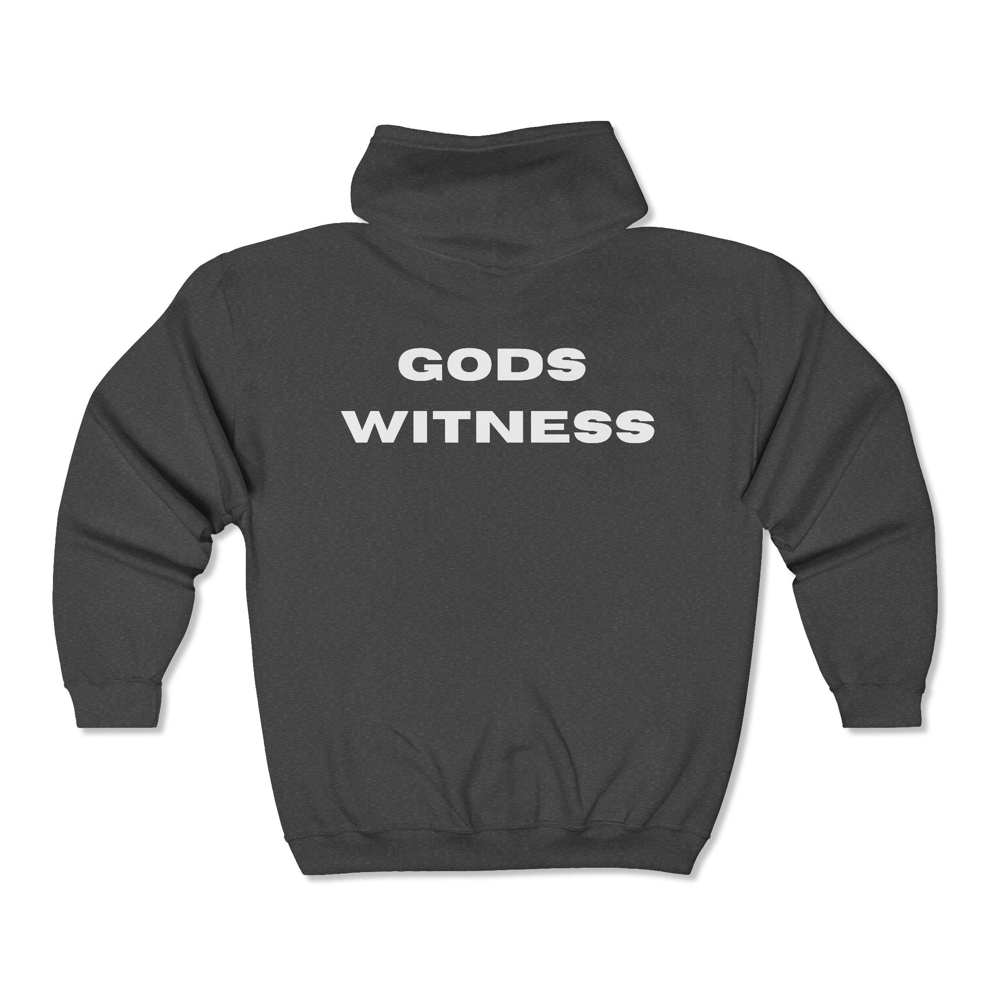 Gods Witness Unisex Zip Hoodie