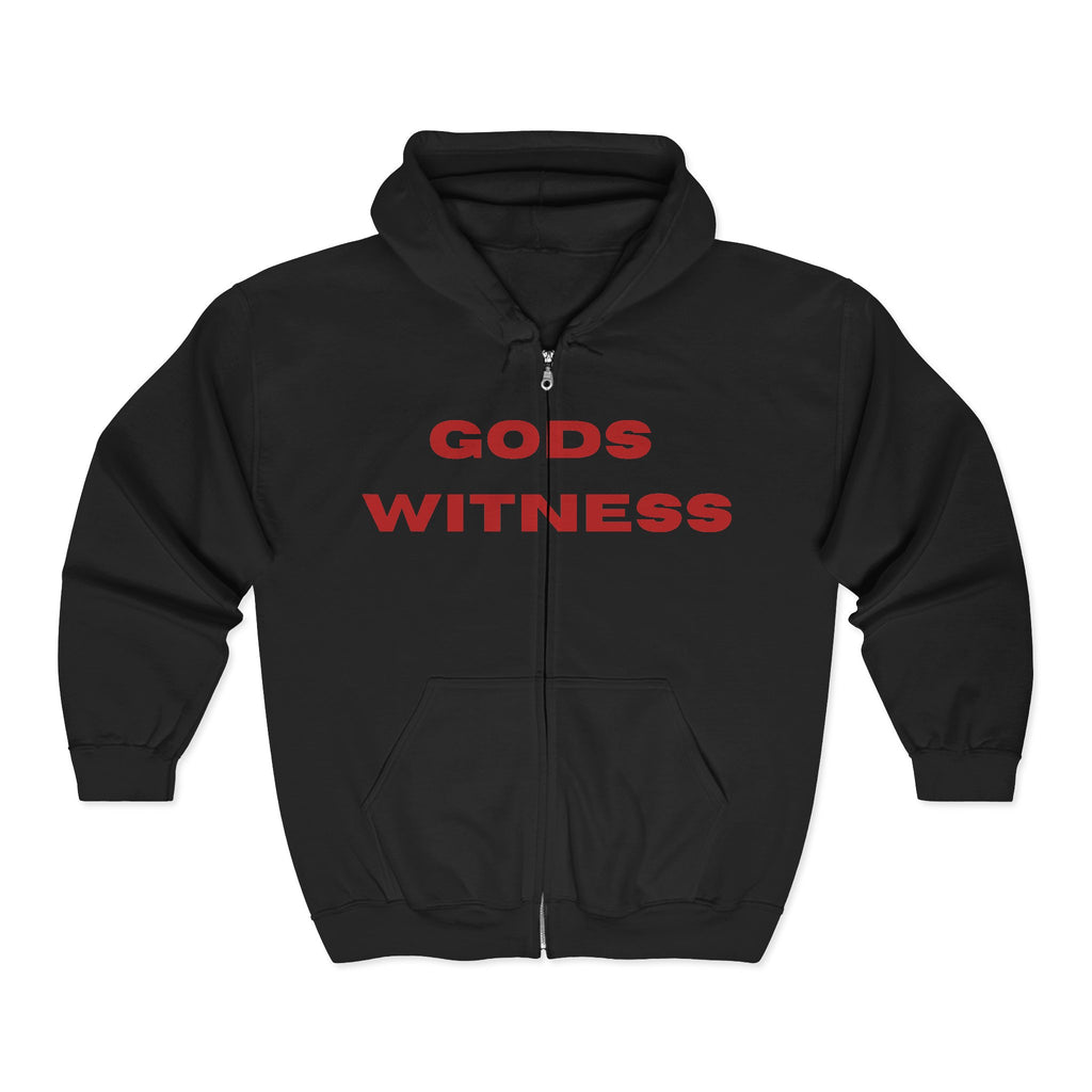 Gods Witness Unisex Zip Hoodie