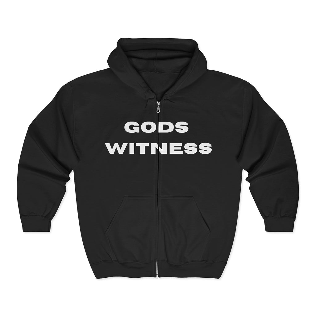 Gods Witness Unisex Zip Hoodie