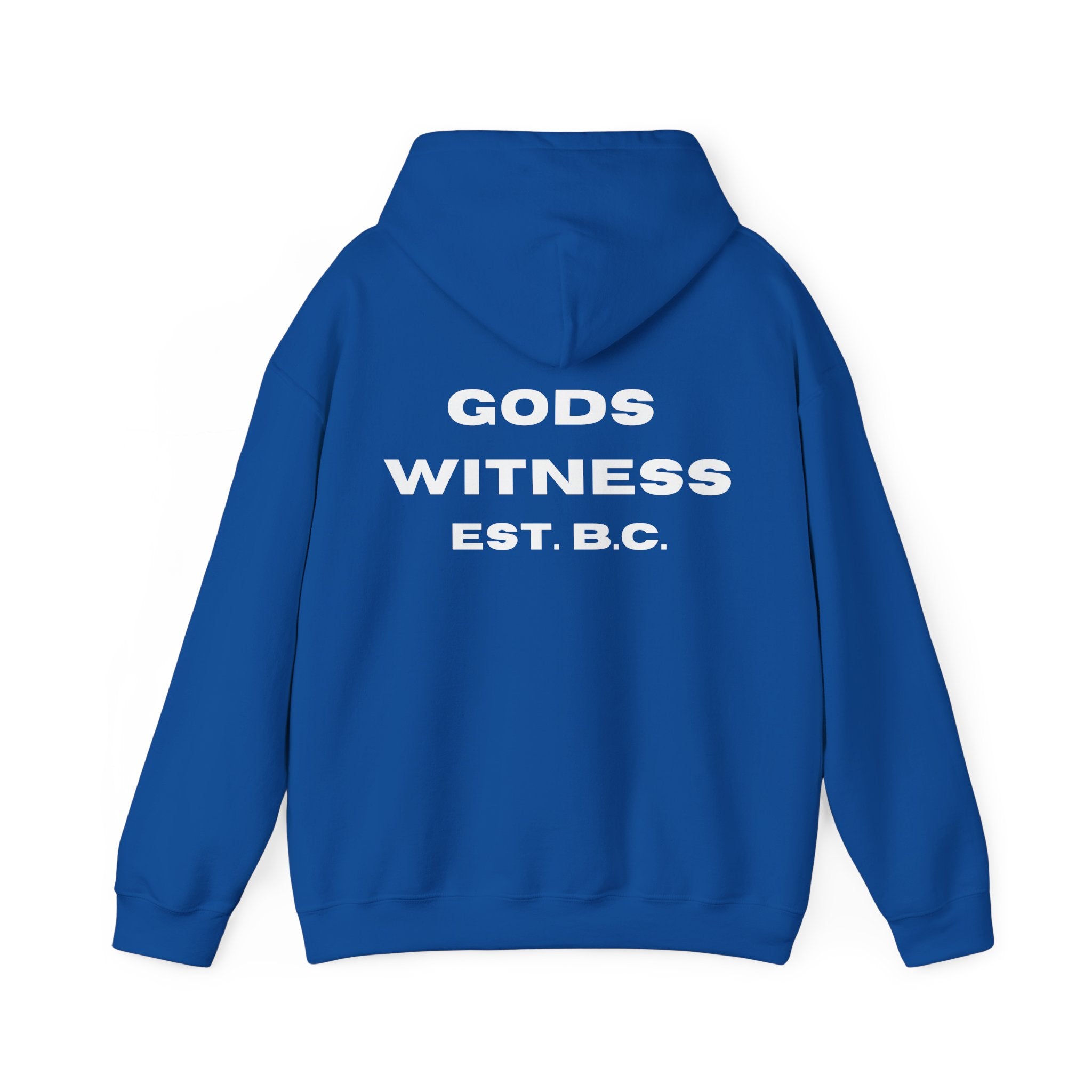 Gods Witness Est. B.C. Unisex Hoodie