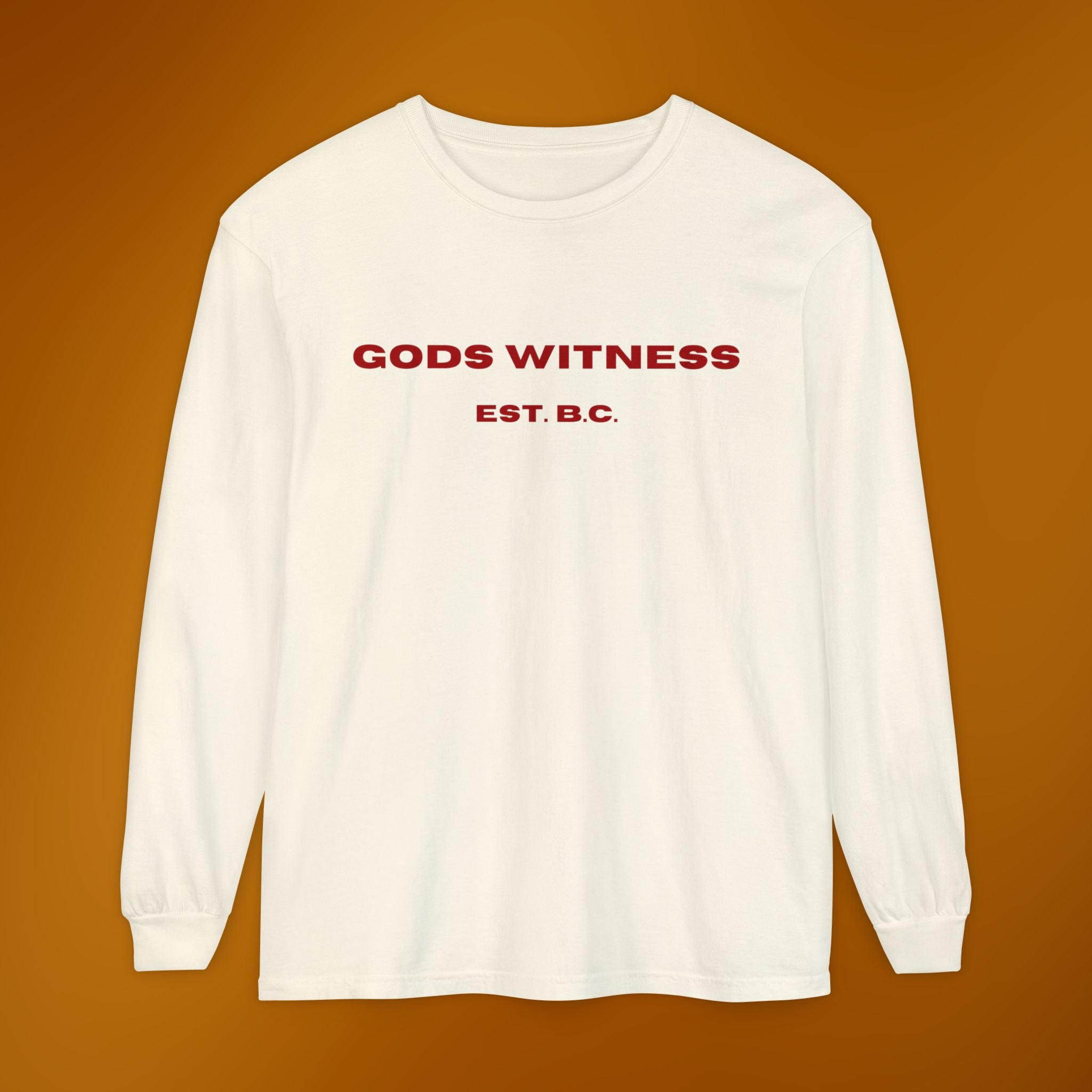 God's Witness Unisex Long Sleeve Tee