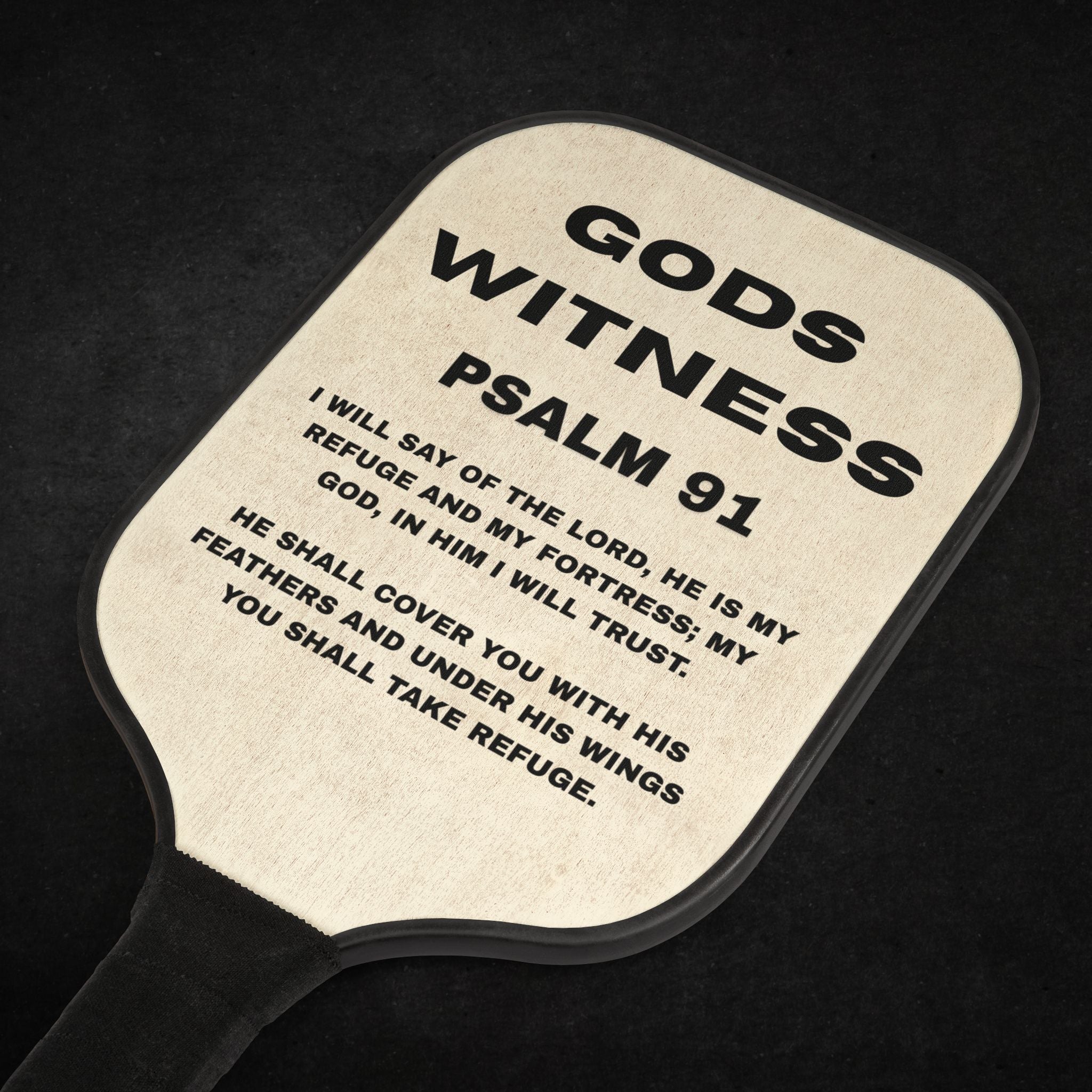 GODS WITNESS | Psalm 91 Pickleball Paddle Set