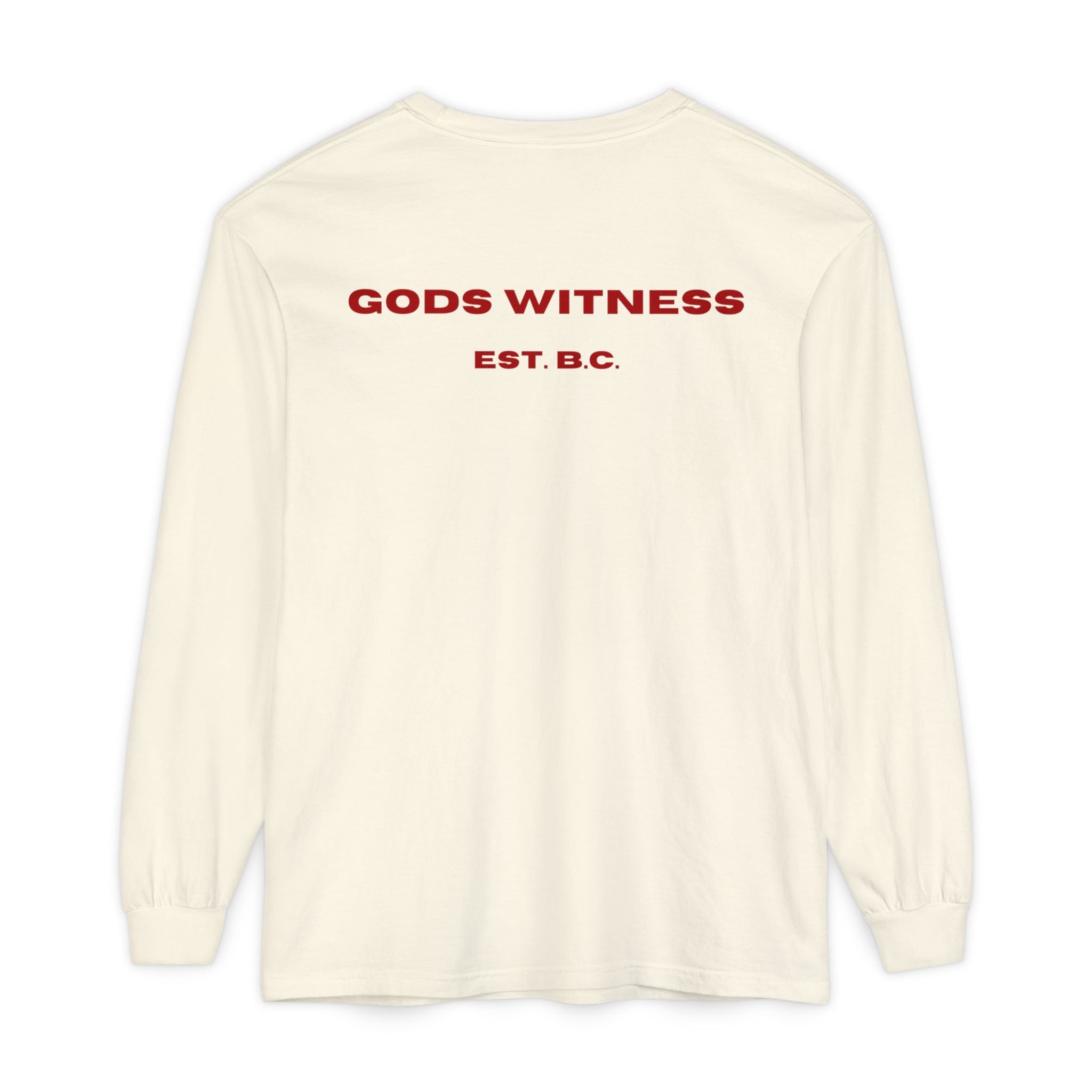 God's Witness Unisex Long Sleeve Tee
