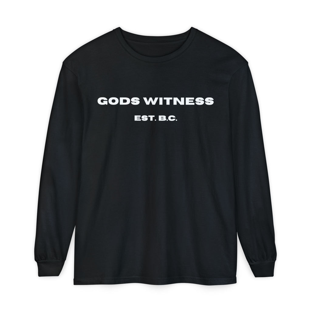 God's Witness Long Sleeve Tee