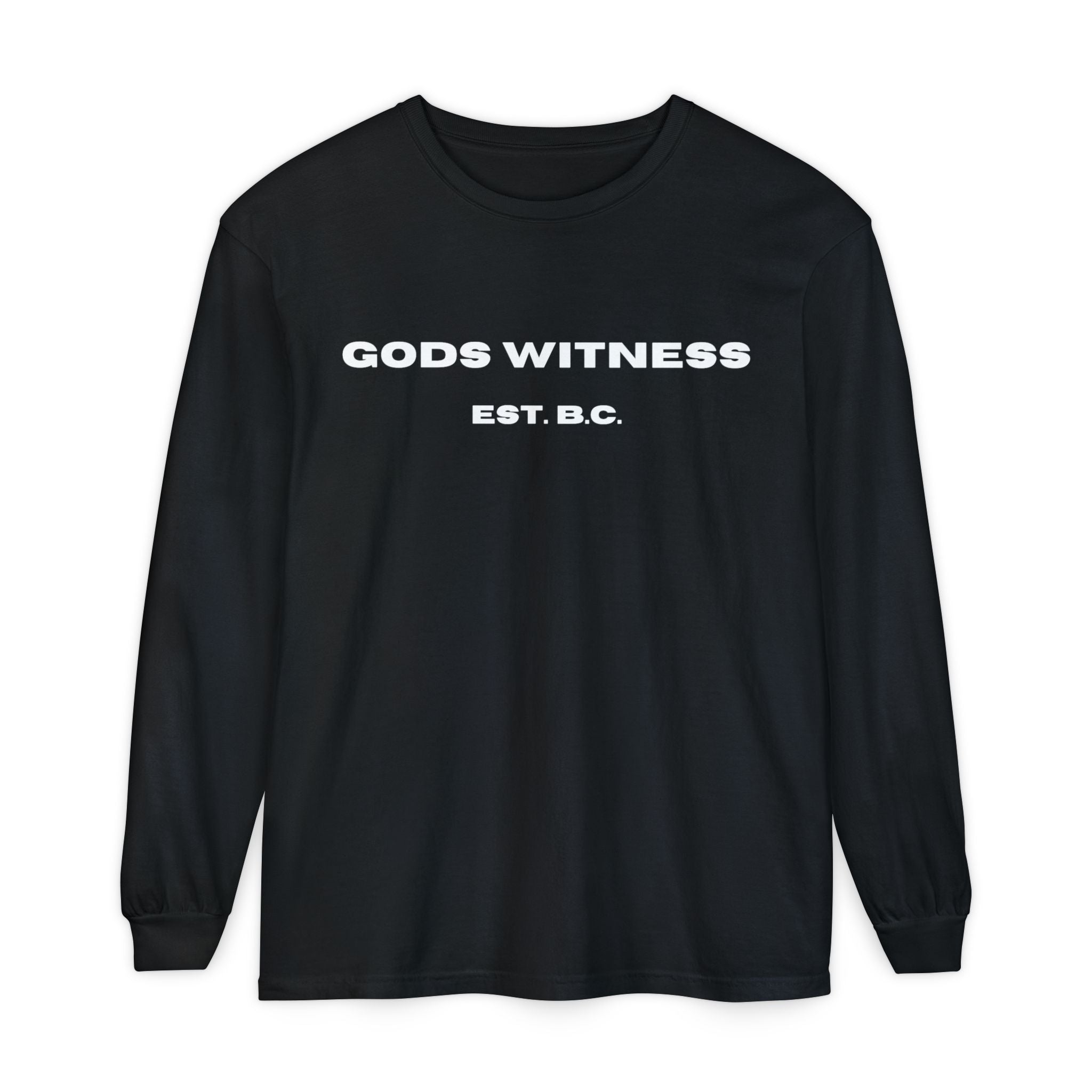 God's Witness Long Sleeve Tee