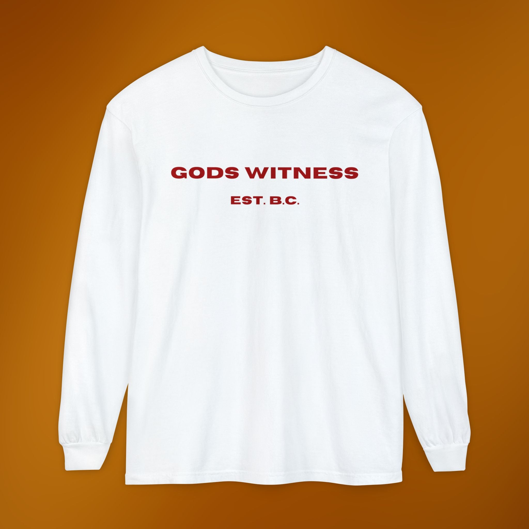 God's Witness Unisex Long Sleeve Tee