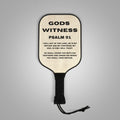 GODS WITNESS | Psalm 91 Pickleball Paddle Set