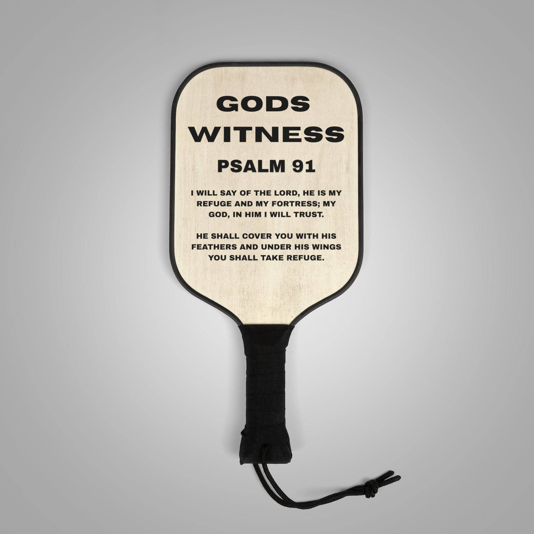 GODS WITNESS | Psalm 91 Pickleball Paddle Set