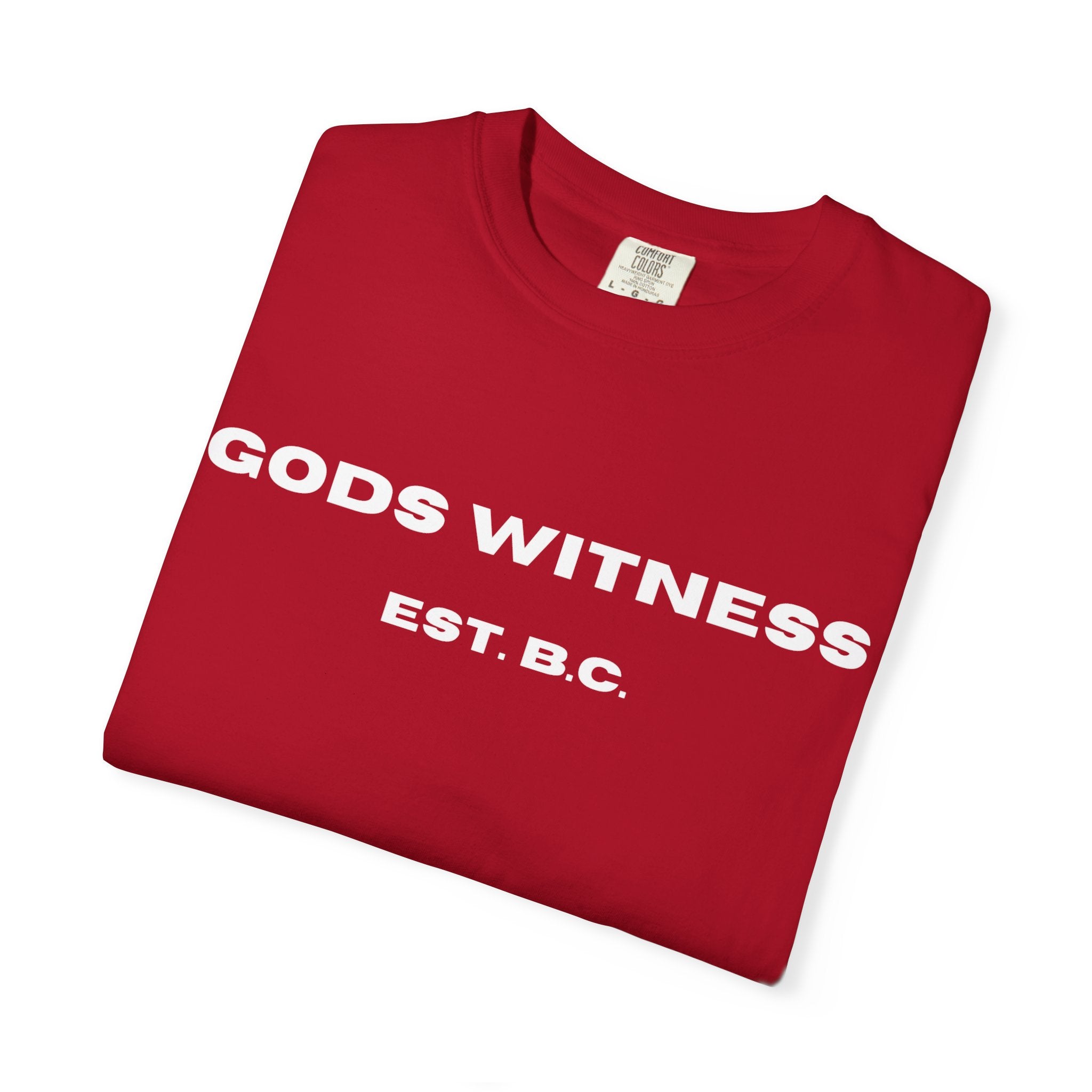 Gods Witness Est. B.C. Unisex T-Shirt