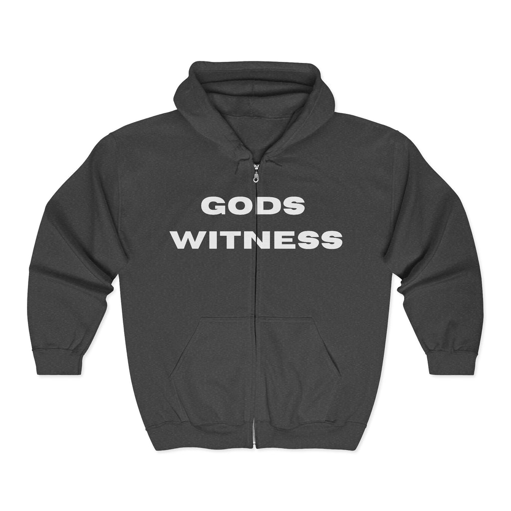 Gods Witness Unisex Zip Hoodie