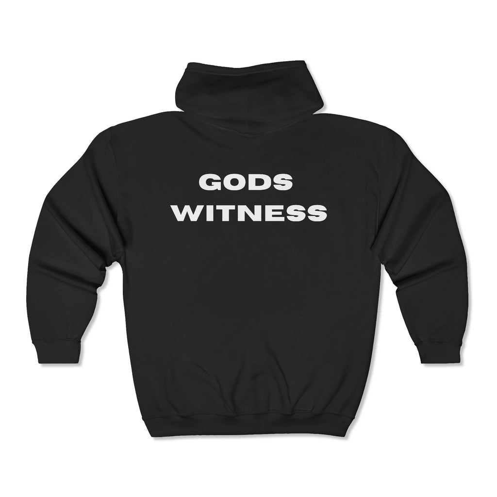 Gods Witness Unisex Zip Hoodie