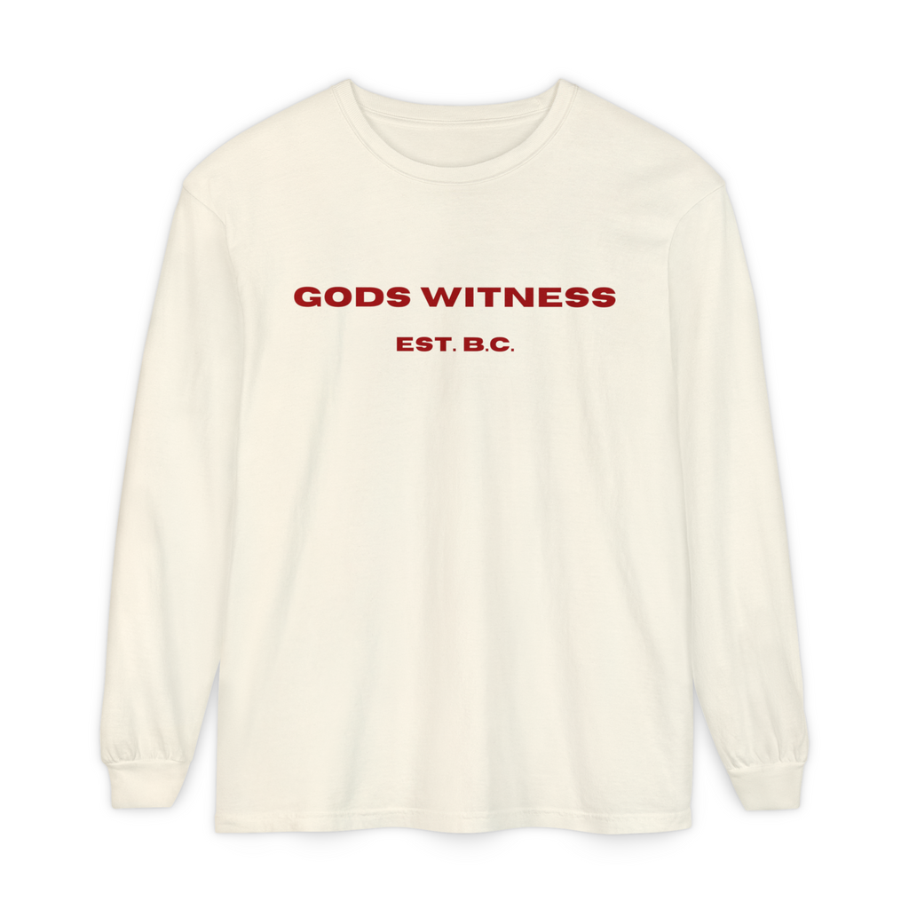 God's Witness Unisex Long Sleeve Tee