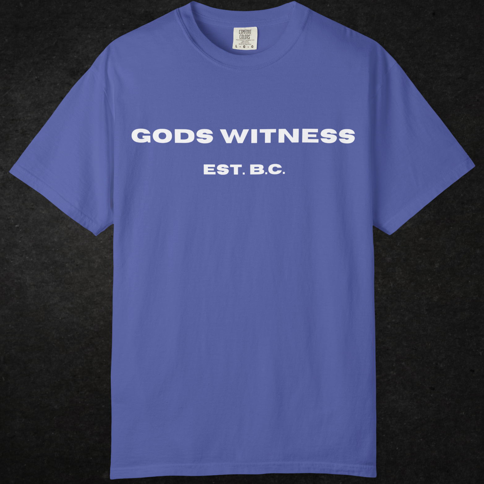 Gods Witness Est. B.C. Unisex T-Shirt