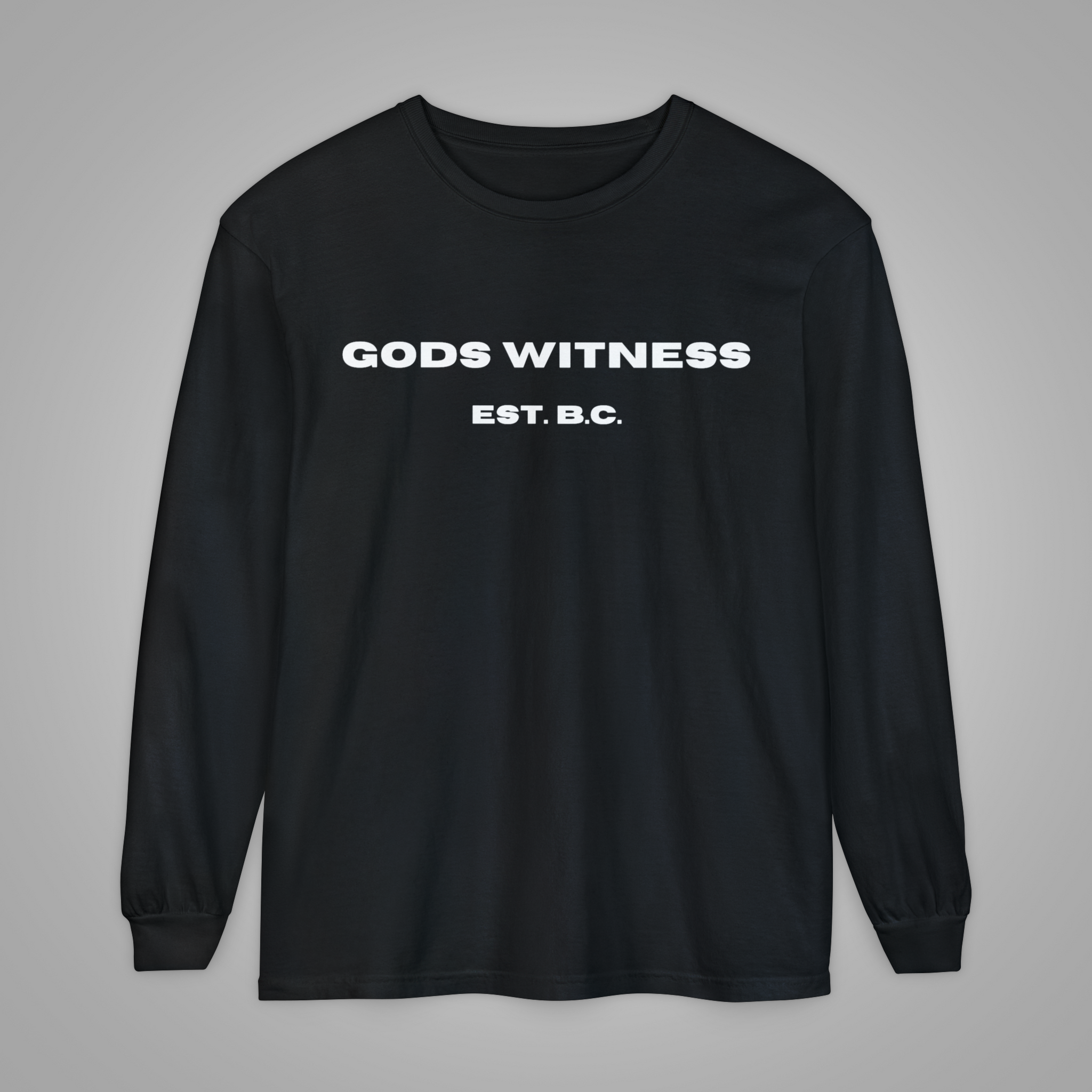 God's Witness Long Sleeve Tee