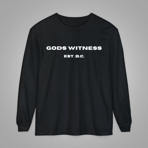 God's Witness Long Sleeve Tee