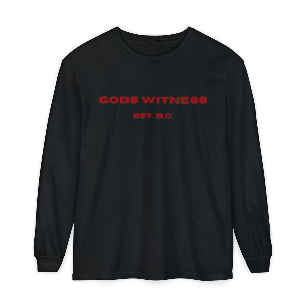 God's Witness Unisex Long Sleeve Tee