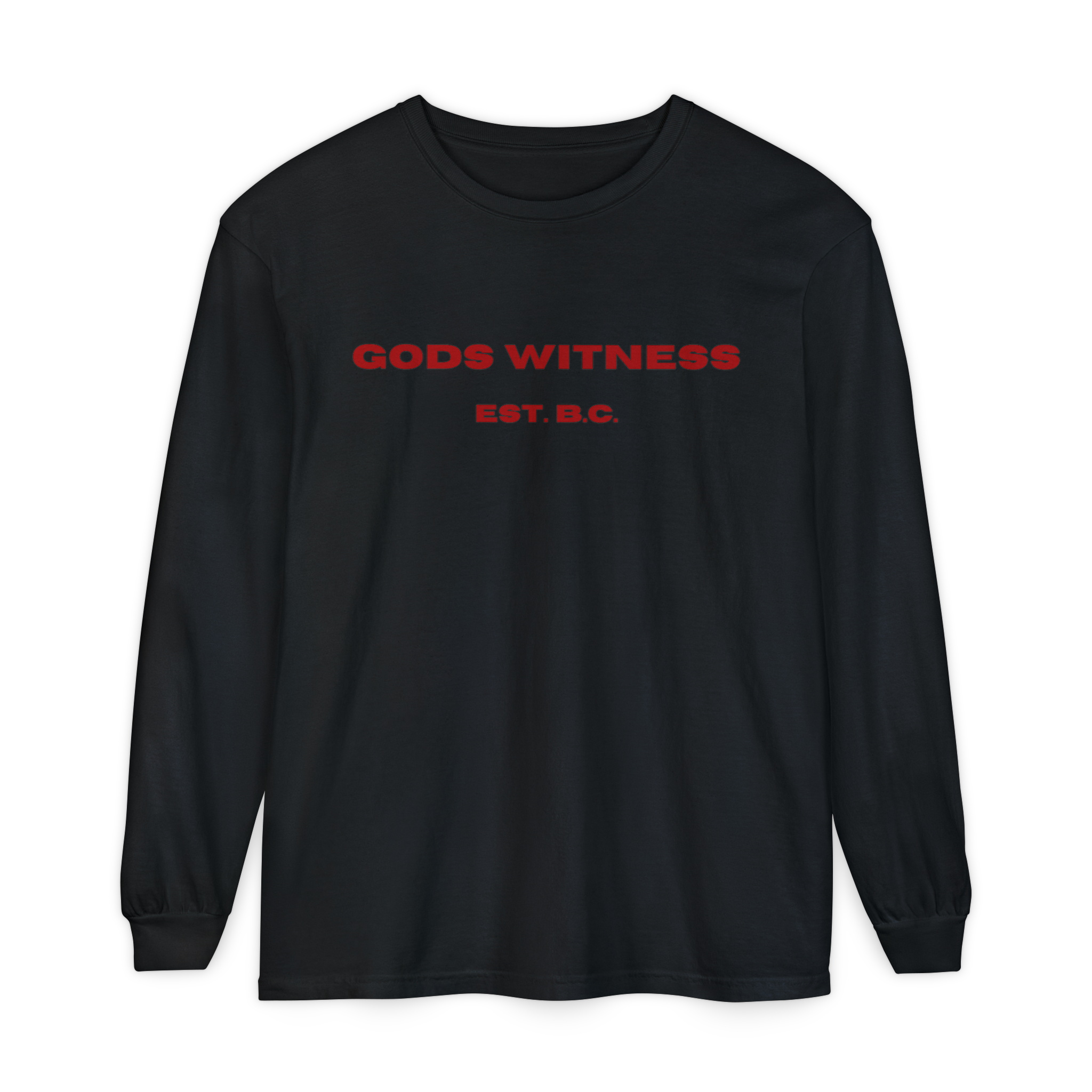 God's Witness Unisex Long Sleeve Tee