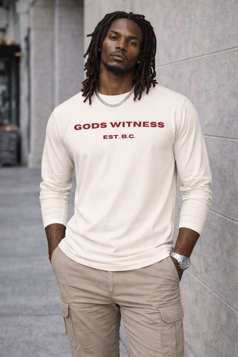 God's Witness Unisex Long Sleeve Tee