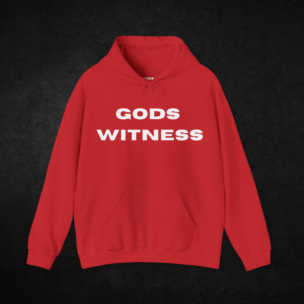 Gods Witness Est. B.C. Unisex Hoodie | Red