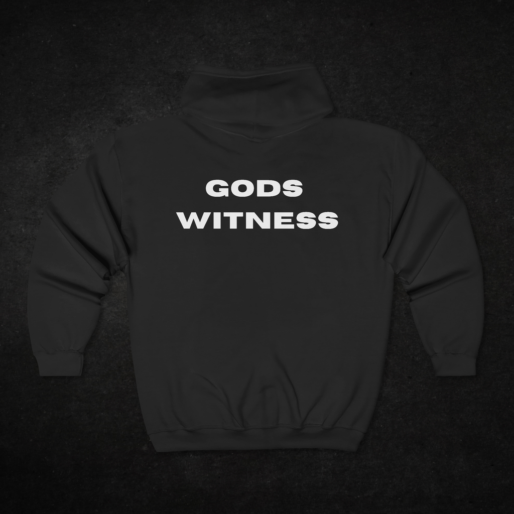 Gods Witness Unisex Zip Hoodie