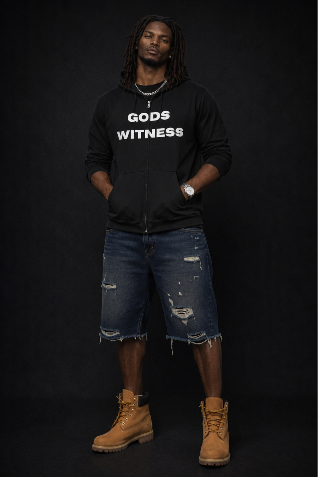 Gods Witness Unisex Zip Hoodie
