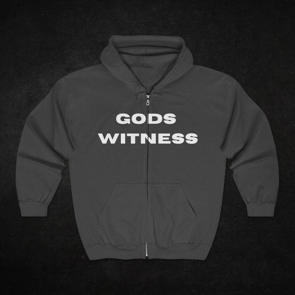 Gods Witness Unisex Zip Hoodie