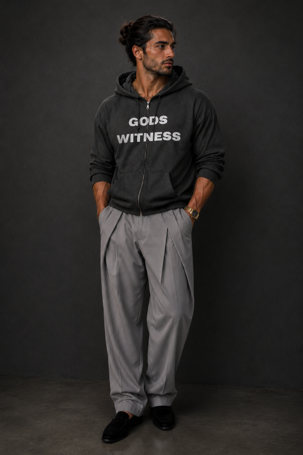 Gods Witness Unisex Zip Hoodie