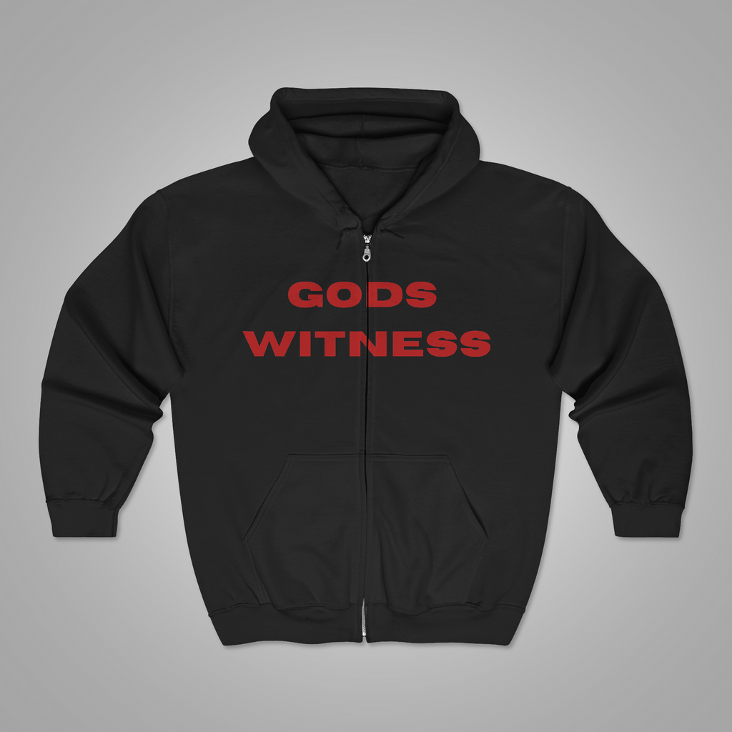 Gods Witness Unisex Zip Hoodie
