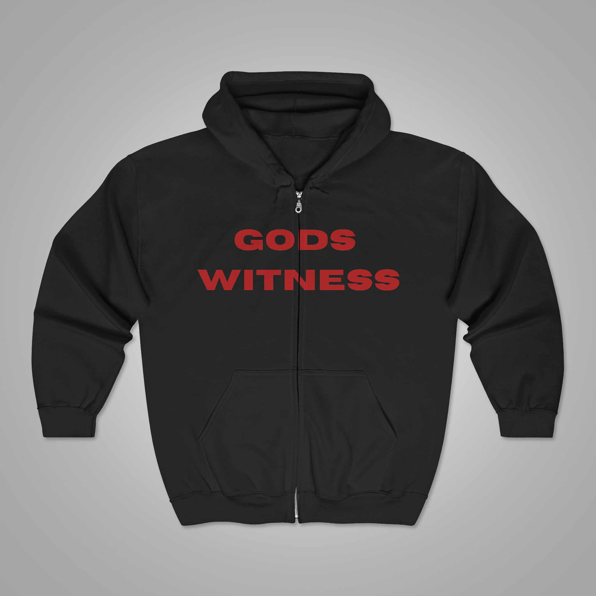 Gods Witness Unisex Zip Hoodie