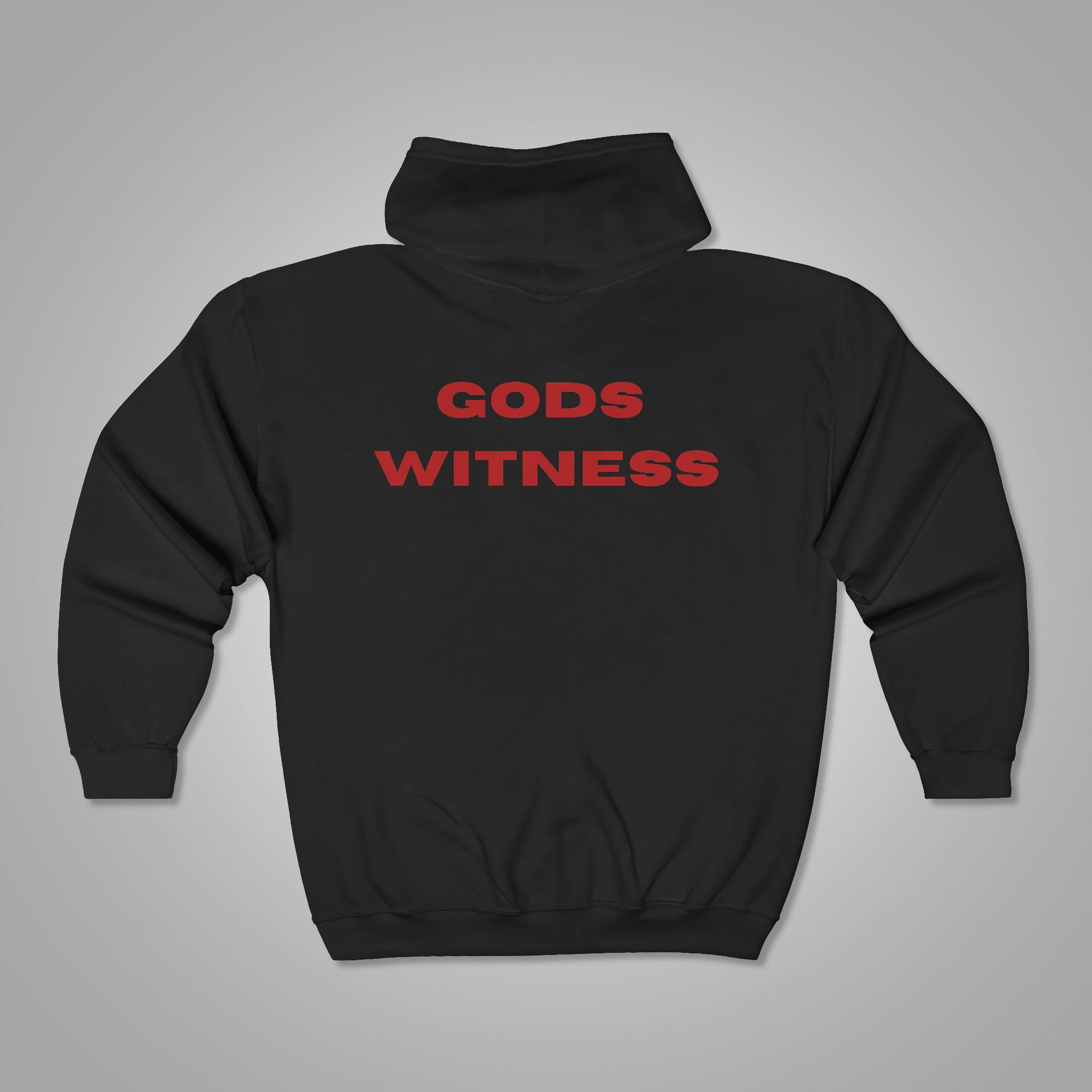 Gods Witness Unisex Zip Hoodie
