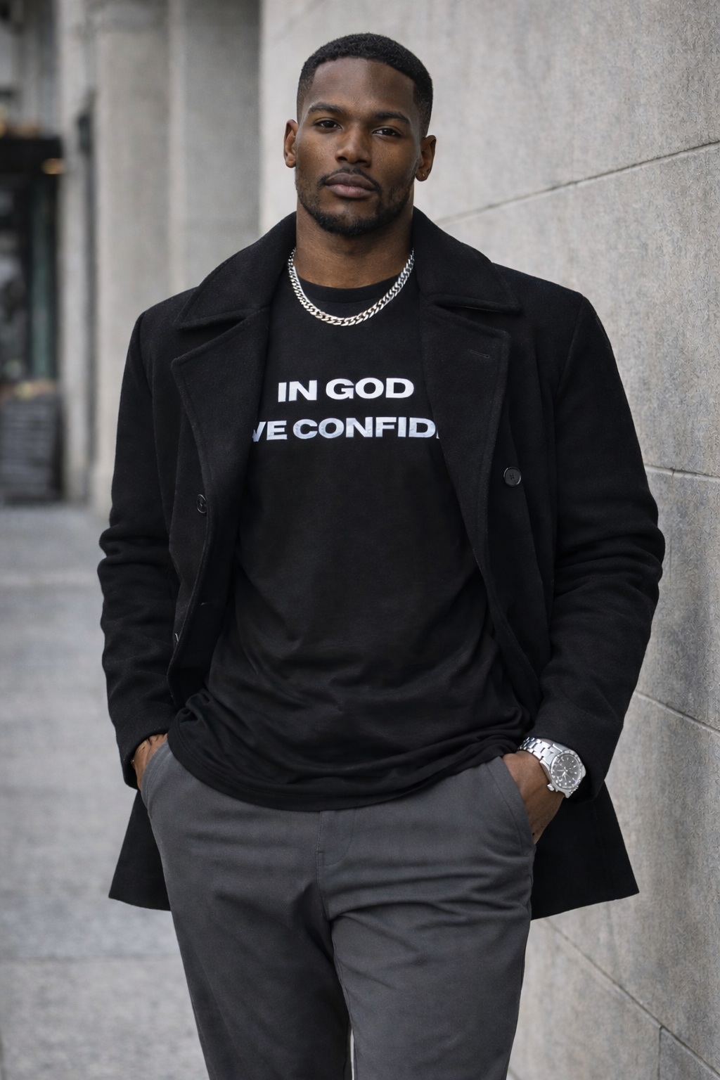In God We Confide Unisex Long Sleeve Tee
